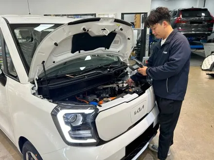 레이 EV 클리어 화이트 신차검수, 입고 컨디션 괜찮을까? / 서울 구로 영등포