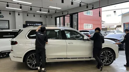 BMW X7 신차검수 특수장비 점검결과 양품 확정! / 서울 구로 영등포