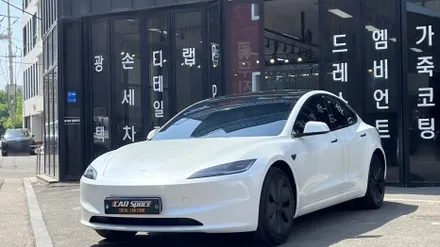 모델3하이랜드 롱레인지, 전기차에 최적인 브이쿨xEV 썬팅시공 후기 / 서울 구로 영등포