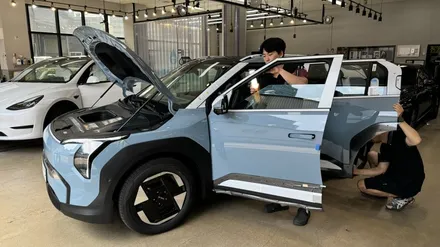 2024 EV3 프로스트 블루 롱레인지 생생한 실물 후기 / 서울 구로 영등포