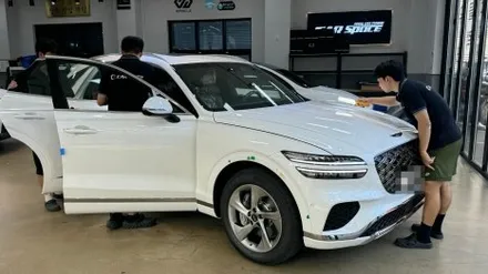 GV70 신차검수, 외관과 내부를 꼼꼼하게 체크해 본 결과?! / 서울 구로 영등포