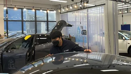 포르쉐 타이칸 터보s, 디테일도 남달랐던 / 서울 구로 영등포