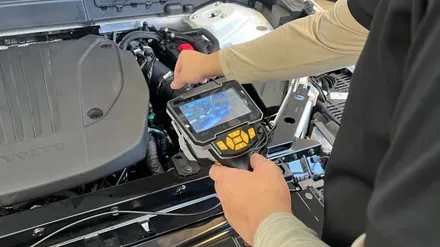 XC60 종합적인 컨디션 체크를 위한 신차검수니까 / 서울 구로 영등포
