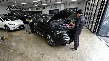 구석구석 점검되는 쏘렌토 신차검수 현장 / 서울 구로 영등포