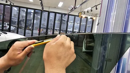 고난이도 모델X 썬팅도 문제없이..? 테슬라 전문점! / 서울 구로 영등포