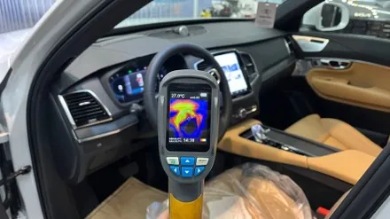 XC90 신차검수 도막 두께, 열선 기능 모두 체크완료! / 서울 구로 영등포