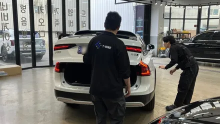 볼보 V90 크로스컨트리  신차검수 3곳에서 하자가? / 서울 구로 영등포