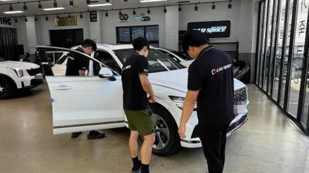 GV70 신차검수, 외관과 내부를 꼼꼼하게 체크해 본 결과?! / 서울 구로 영등포