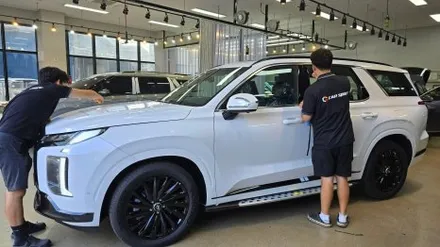 2024 팰리세이드 블랙에디션 크리미화이트펄 입고 신차검수는? / 서울 구로 영등포