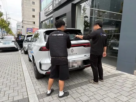 콜레오스 하이브리드 클라우드 펄 신차검수, 픽업서비스까지~ / 서울 구로 영등포