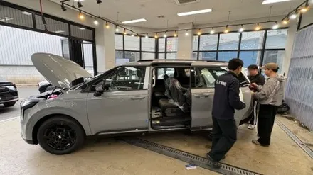 카니발 신차검수 후기, 전문가가 확인한 실제 하자 사례 / 서울 구로 영등포
