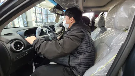 코나 다크나이트 디테일한 신차 검수 결과 트렁크 하자 2개 발견 / 서울 구로 영등포
