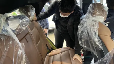 제네시스 GV70 카본메탈 작업 전 컨디션 체크부터 / 서울 구로 영등포