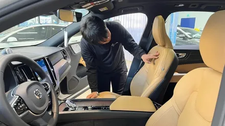 XC60 종합적인 컨디션 체크를 위한 신차검수니까 / 서울 구로 영등포