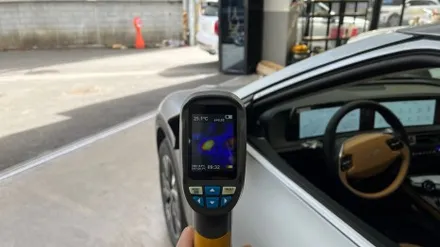컬러감이 돋보였었던 EV6 문스케이프 무광 신차검수 현장-!! / 서울 구로 영등포