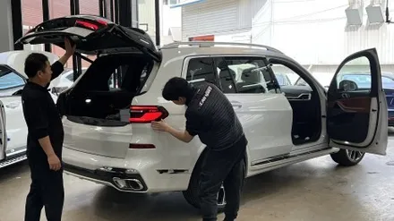 BMW X7 신차검수 특수장비 점검결과 양품 확정! / 서울 구로 영등포
