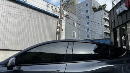 모델Y 스텔스 그레이 작업 티나인R100+R70 / 서울 구로 영등포