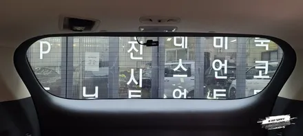 카니발 블랙에 레인보우 V90 썬팅 시공했어요 / 서울 구로 영등포