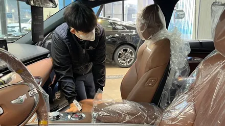 GV70 카프리 블루, 신차 검수부터 퀄리티 있게 / 서울 구로 영등포