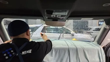 랜드로버 디펜더 티나인R100 썬팅 시공완성! / 서울 구로 영등포