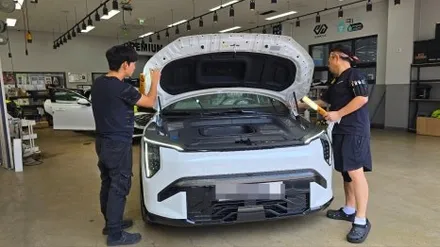 EV3 스노우 화이트 펄, 전기차 신차검수 망설이지 마세요! / 서울 구로 영등포