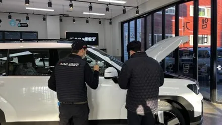 싼타페 신차검수, 외관과 실내 모두 하자 발견..? / 서울 구로 영등포