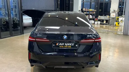 BMW 5시리즈 카본블랙 신차패키지 현장에선? / 서울 구로 영등포