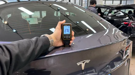 모델Y 미드나잇실버 신차검수 도장면, 실내 등 품질 이상 무!! / 서울 구로 영등포