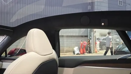 강렬한 모습으로 체인지된 모델S 레드 티나인R70 썬팅 시공!! / 서울 구로 영등포