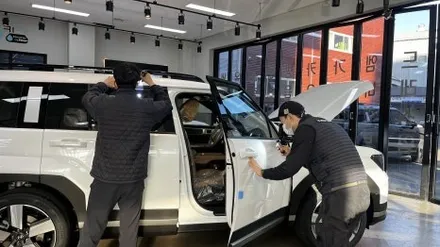 싼타페 신차검수, 외관과 실내 모두 하자 발견..? / 서울 구로 영등포