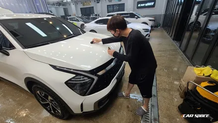 스포티지 하이브리드 카스페이스에서 출고 준비! / 서울 구로 영등포