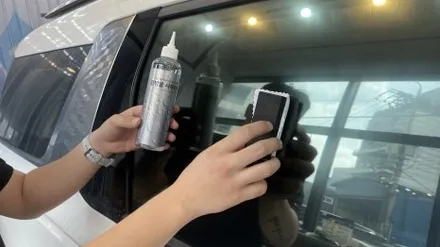 카니발 신차패키지 브이쿨K 썬팅 색감 직접 확인해 보기 / 서울 구로 영등포