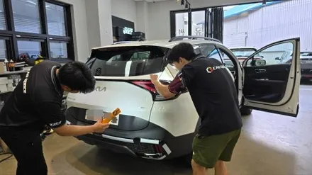 스포티지 스노우화이트펄 디테일한 신차검수 결과는?! / 서울 구로 영등포