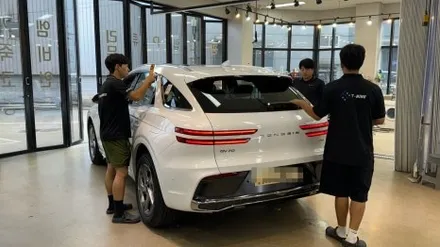 GV70 신차검수, 외관과 내부를 꼼꼼하게 체크해 본 결과?! / 서울 구로 영등포
