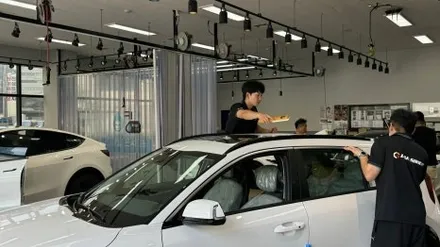 니로 하이브리드 스노우화이트펄 신차검수 결과 하자 발견! / 서울 구로 영등포