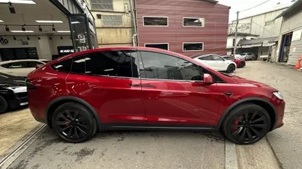 고난이도 모델X 썬팅도 문제없이..? 테슬라 전문점! / 서울 구로 영등포