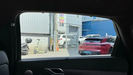 제네시스 G80 세빌 실버 버텍스 1100 썬팅 과정 살펴보기 / 서울 구로 영등포