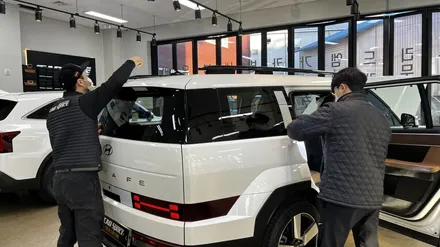 싼타페 신차검수, 외관과 실내 모두 하자 발견..? / 서울 구로 영등포