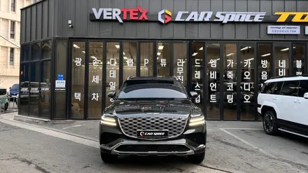 제네시스 GV80 스토르 그린, 프리미엄 틴팅과 완벽 보호 작업까지 / 서울 구로 영등포