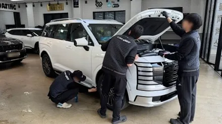 팰리세이드 하이브리드 실차 입고! 과연 상태는? / 서울 구로 영등포