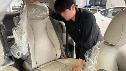 카스페이스 구로 카니발 신차검수 진행한 결과 하자 여부는? / 서울 구로 영등포