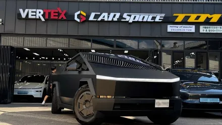 사이버트럭 무광블랙 PPF, 배트맨카 같은 압도적인 존재감 / 서울 구로 영등포