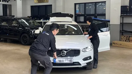 볼보 V90 크로스컨트리  신차검수 3곳에서 하자가? / 서울 구로 영등포
