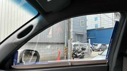 렉스턴스포츠칸 샌드베이지 신차패키지 티나인V100 썬팅 / 서울 구로 영등포