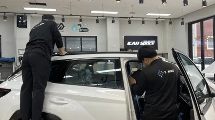 투싼 하이브리드 크리미화이트펄 신차검수 맛집! / 서울 구로 영등포