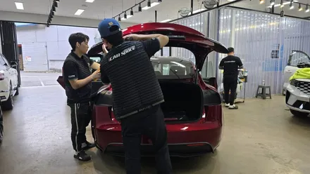 테슬라 모델3 울트라레드 신차검수 양품 입고 확정! / 서울 구로 영등포