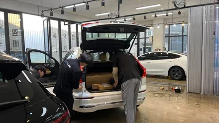 XC60 종합적인 컨디션 체크를 위한 신차검수니까 / 서울 구로 영등포