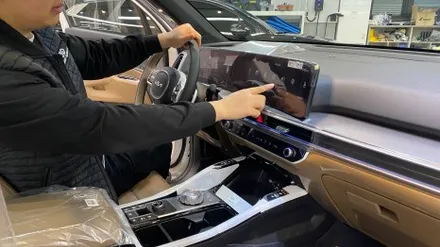 쏘렌토 스노우 화이트펄 신차검수 2열 조수석 시트까짐 포착! 신차패키지 / 기아 / 더 뉴 쏘렌토 4세대 / 서울 구로 영등포