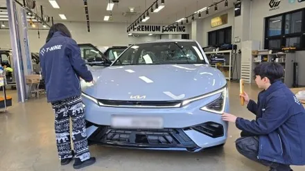 EV6 페이스리프트 GT-Line 울프그레이 입고 ! / 서울 구로 영등포
