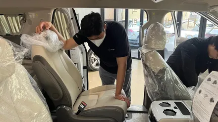 카니발 하이리무진 신차검수, 넓은만큼 꼼꼼하게. / 서울 구로 영등포